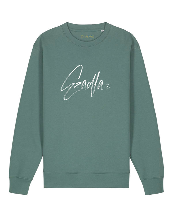 BIO CREWNECK-SWEATSHIRT "EZADLA."