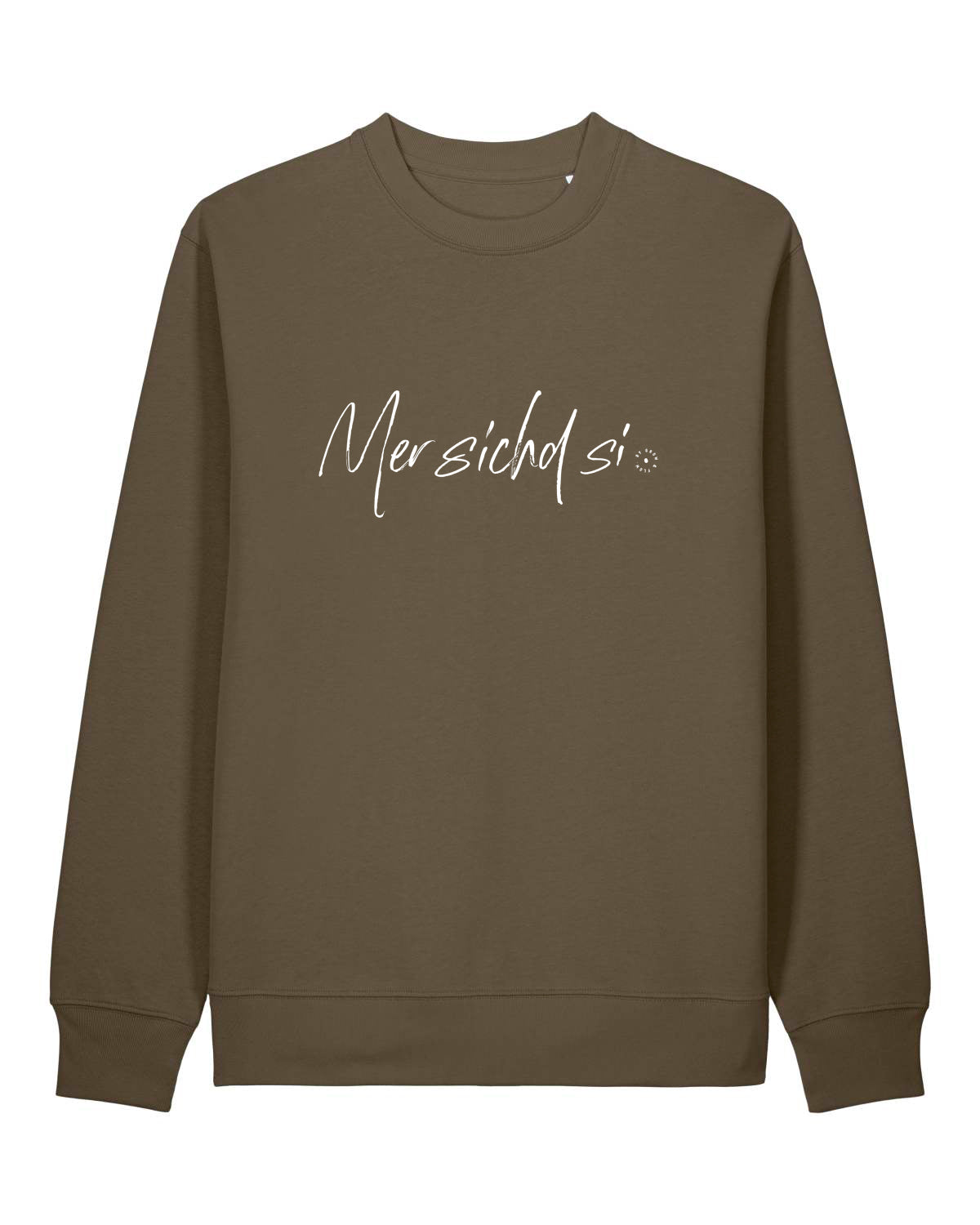 BIO CREWNECK-SWEATSHIRT "MER SICHD SI."