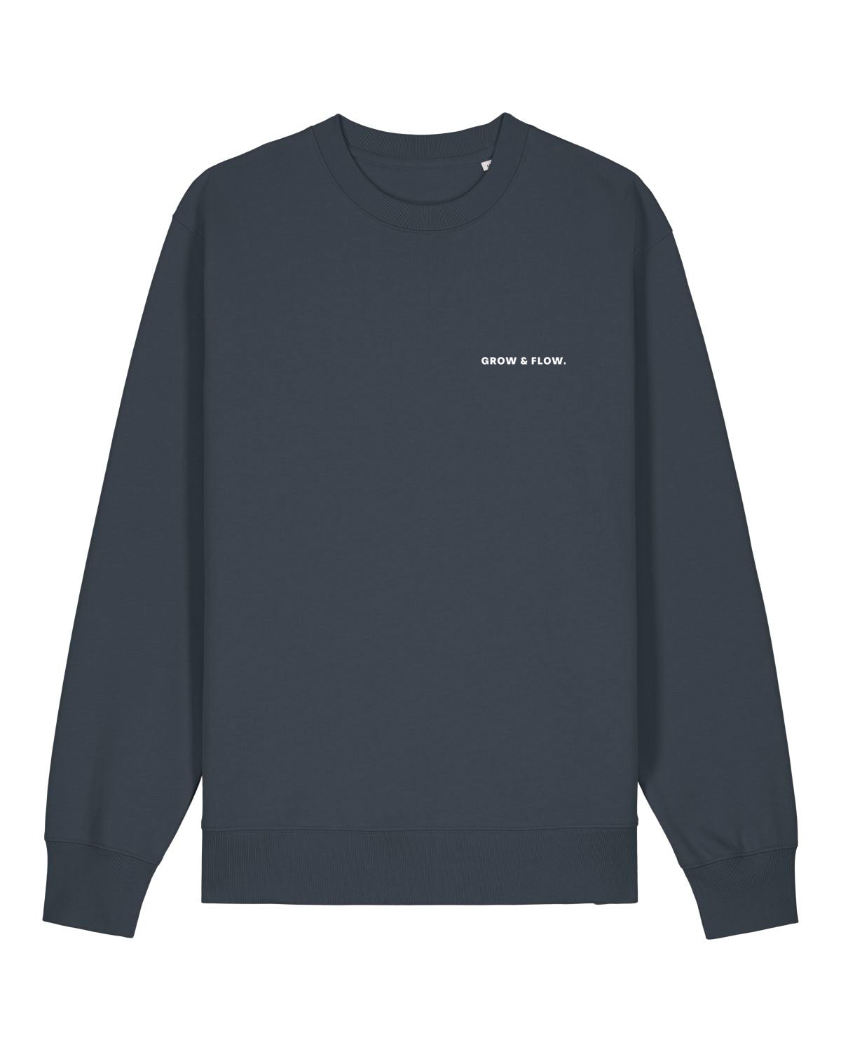 BIO CREWNECK-SWEATSHIRT MIT BACKPRINT "SUNSOUL."