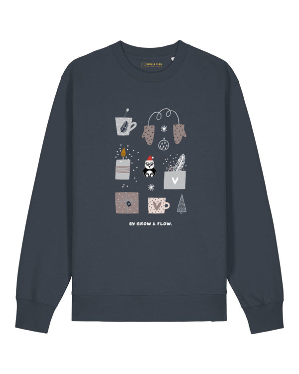 BIO CREWNECK-SWEATSHIRT "X-MAS."