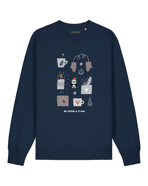 BIO CREWNECK-SWEATSHIRT "X-MAS."