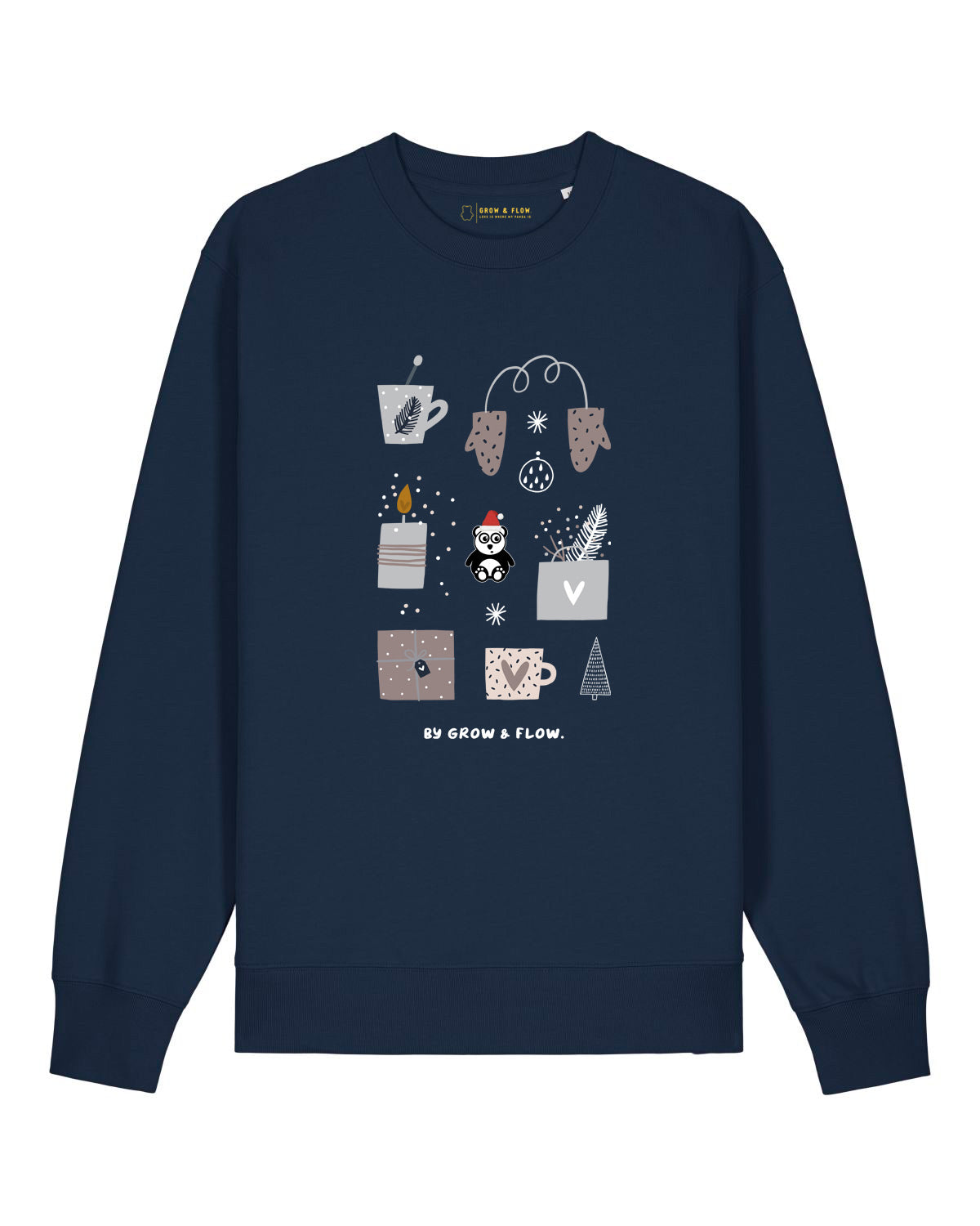 BIO CREWNECK-SWEATSHIRT "X-MAS."