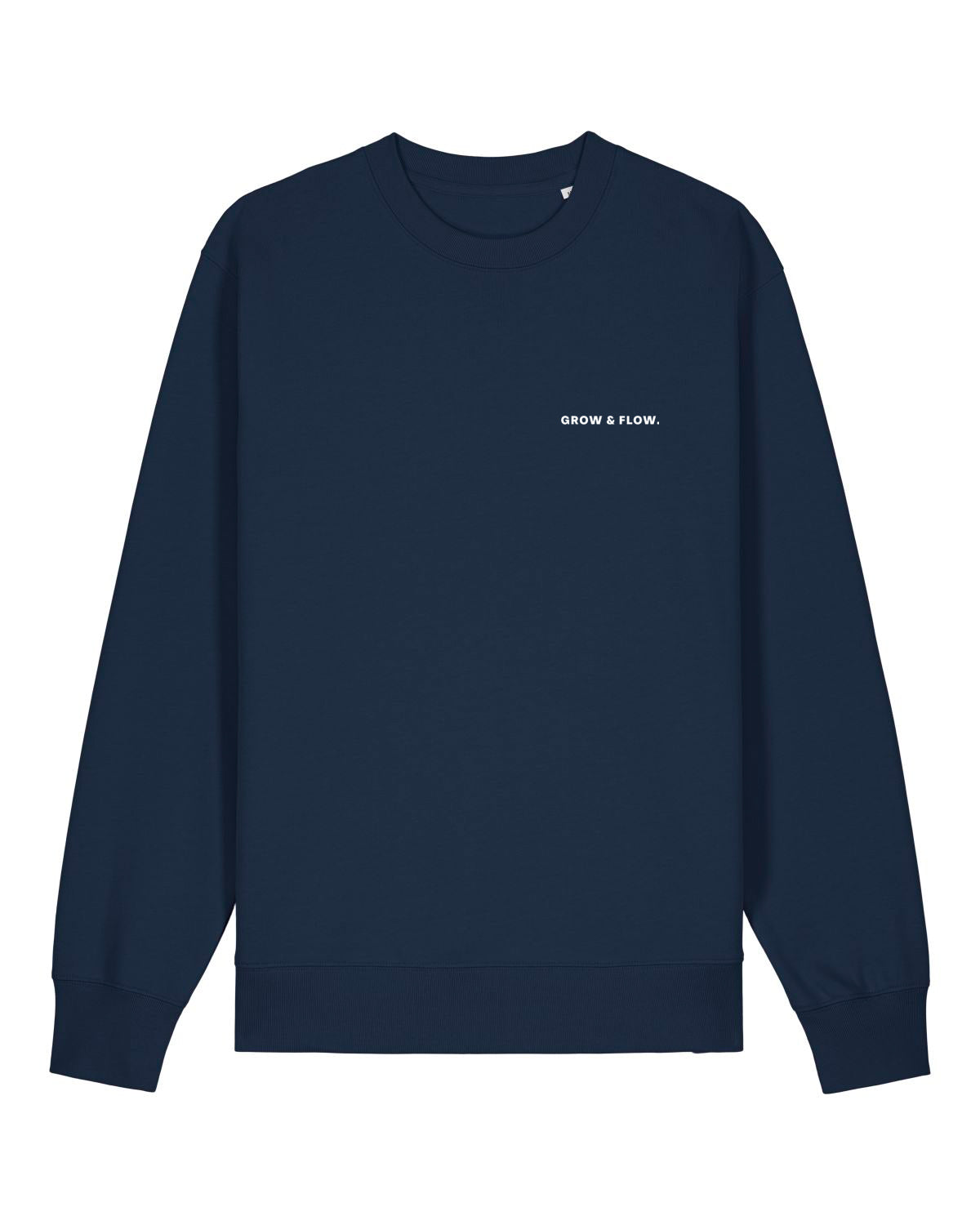 BIO CREWNECK-SWEATSHIRT MIT BACKPRINT "SUNSOUL."
