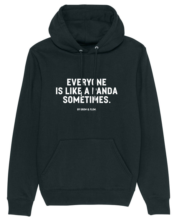 BIO HOODIE "PANDA. SOMETIMES."