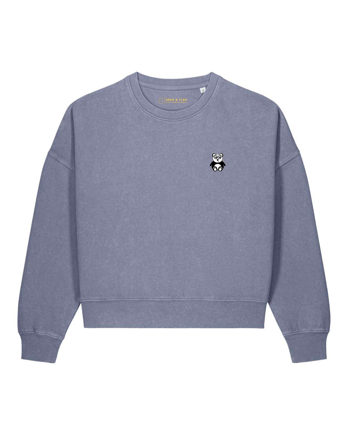 BIO FRAUEN SWEATSHIRT "PURE.PANDA."