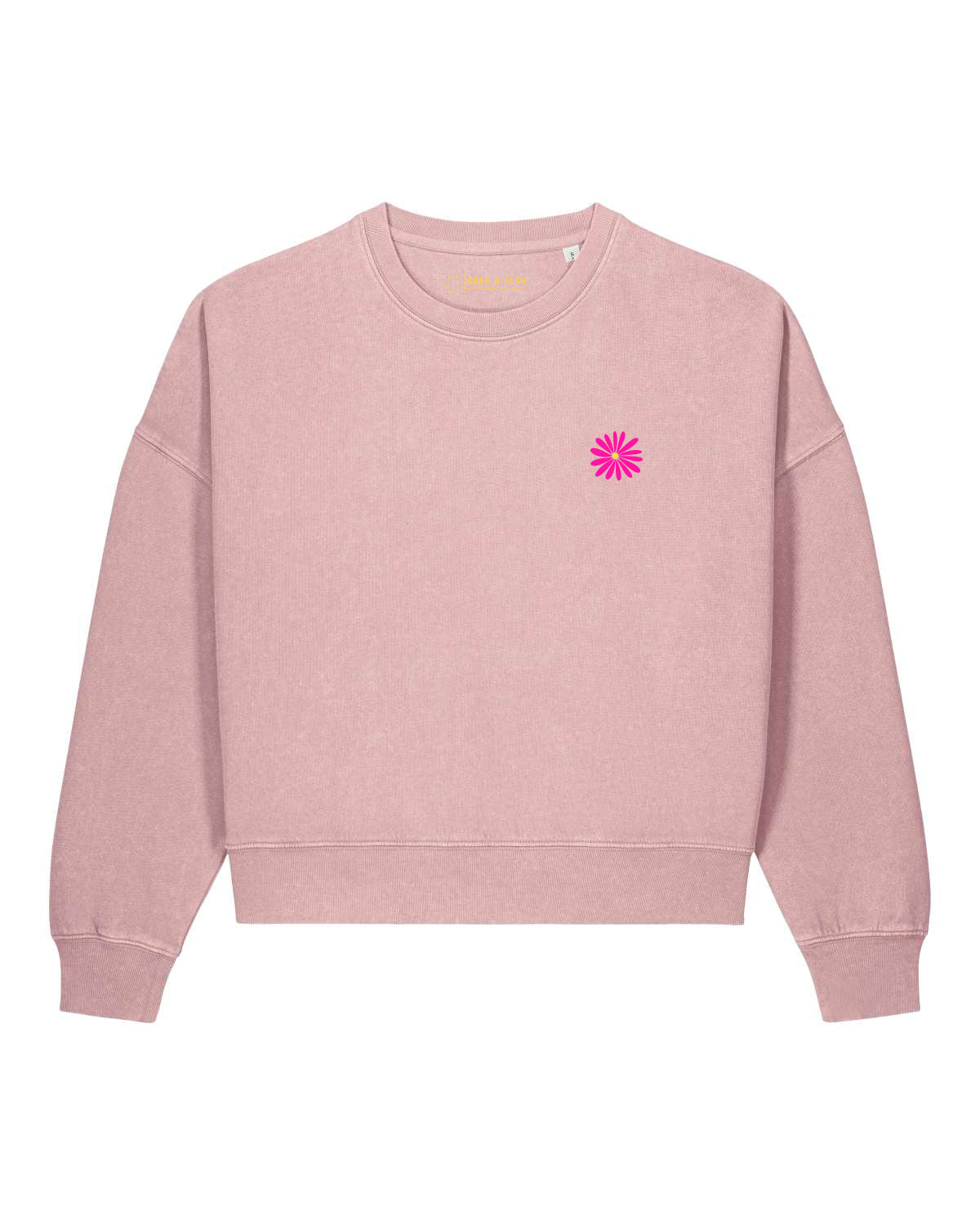 BIO FRAUEN SWEATSHIRT  MIT BACKPRINT "MARTINI."