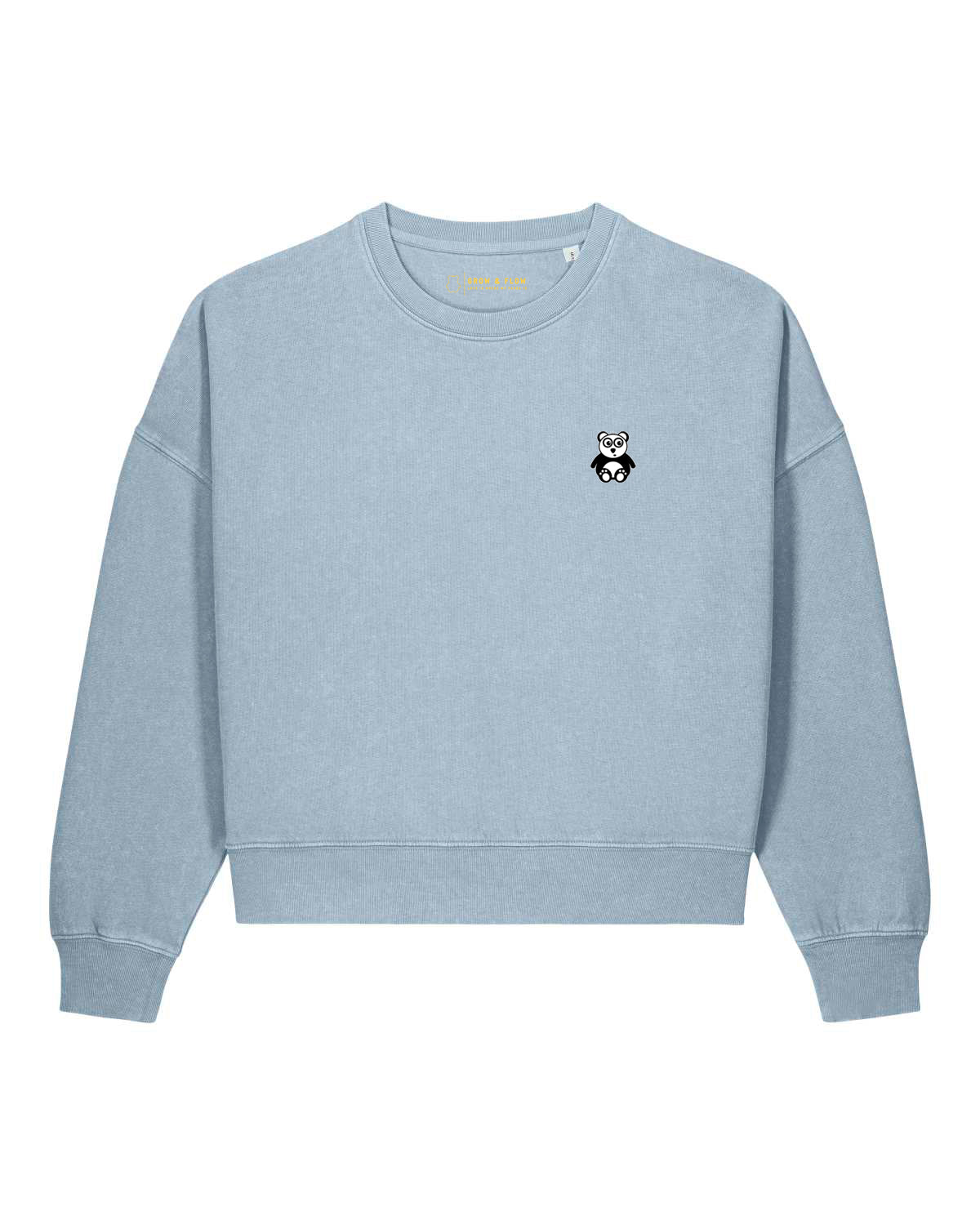 BIO FRAUEN SWEATSHIRT "PURE.PANDA."