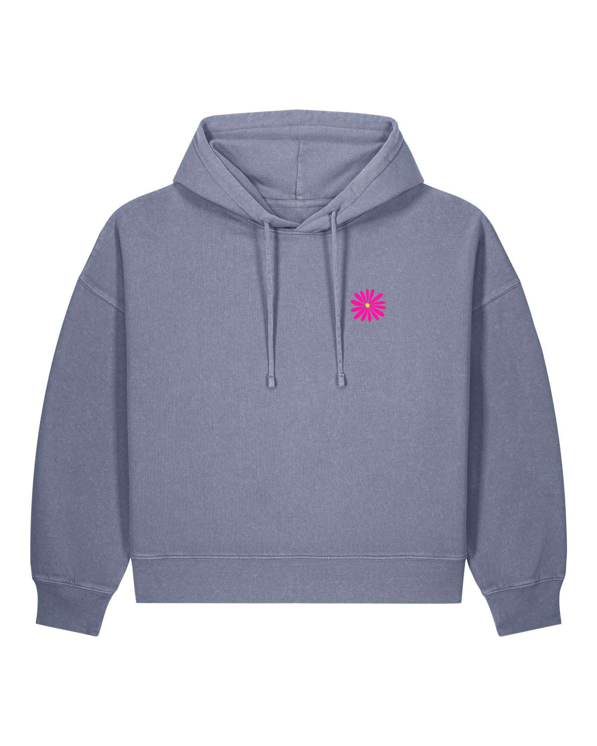 BIO FRAUEN HOODIE MIT BACKPRINT "MARTINI."