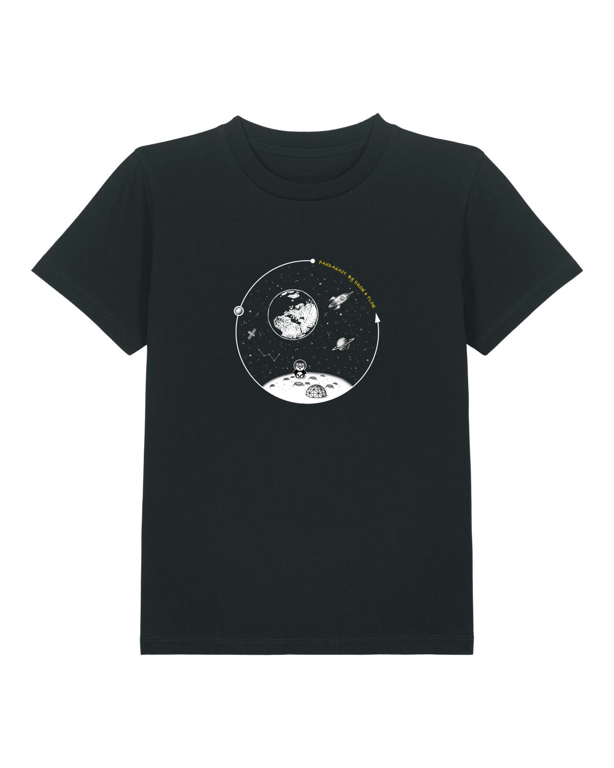BIO-KINDER T-SHIRT "TO THE MOON."