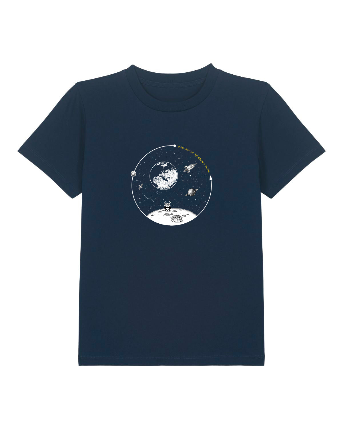 BIO-KINDER T-SHIRT "TO THE MOON."