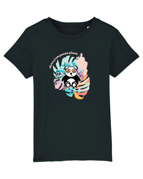 BIO-KIDS T-SHIRT "LOVE. PANDA. PEACE."