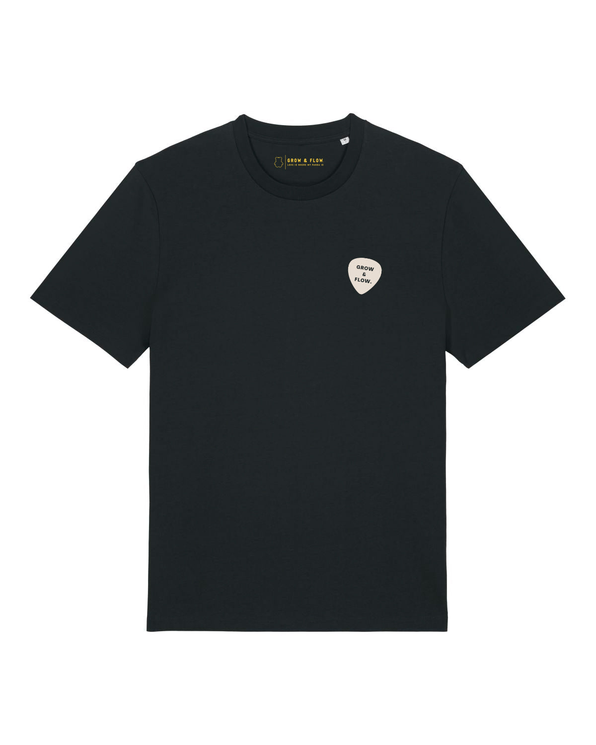 BIO T-SHIRT MIT BACKPRINT "THREE GREAT CHORDS."