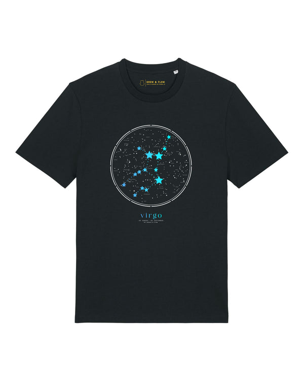 BIO T-SHIRT GENDERNEUTRAL. "JUNGFRAU."