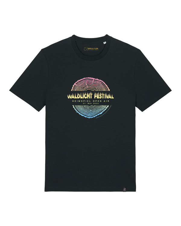 WALDLICHT FESTIVAL 2025 SPARSET MIT OFFIZIELLEM T-SHIRT GENDERNEUTRAL.