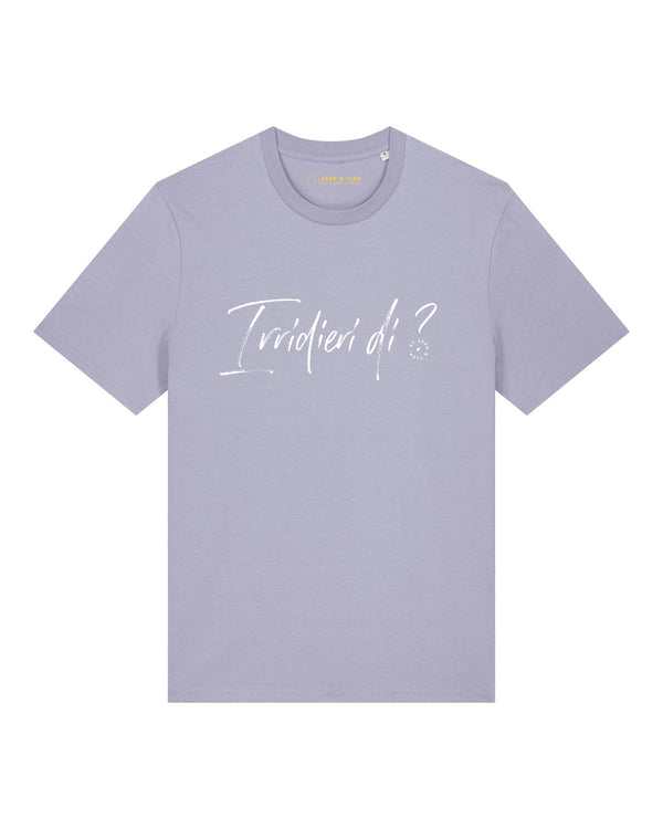 BIO T-SHIRT "IRRIDIERI DI?"