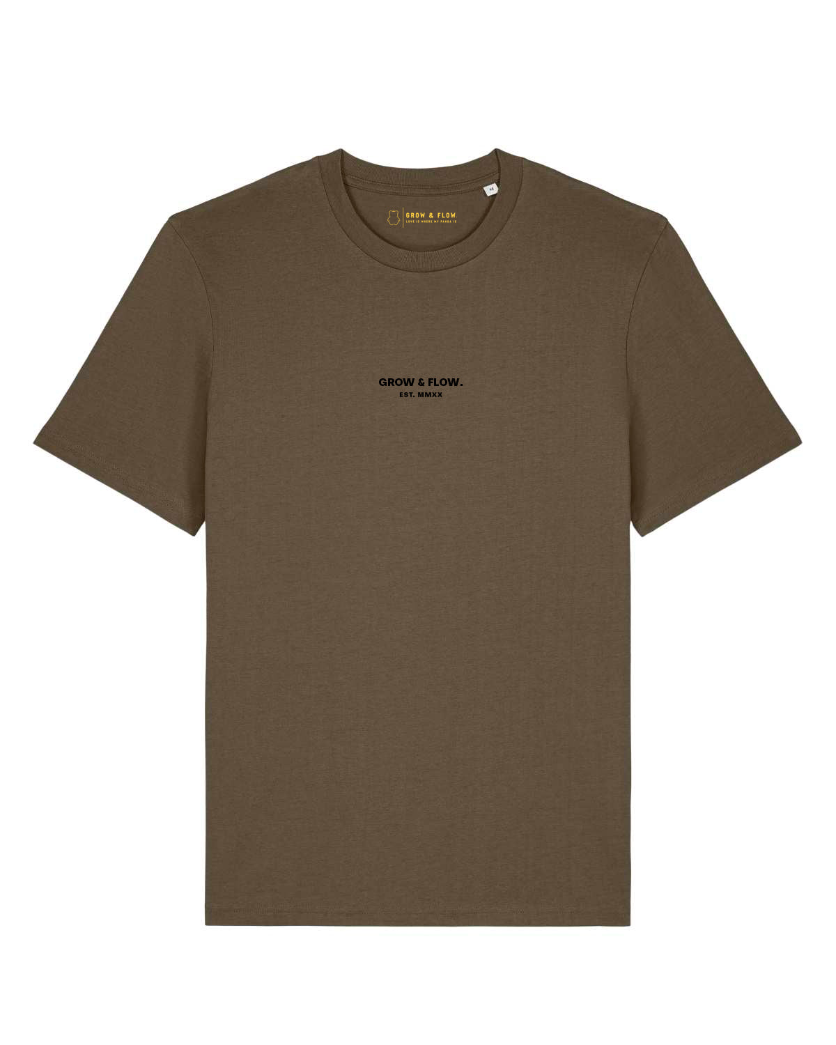 BIO T-SHIRT "GROW & FLOW."