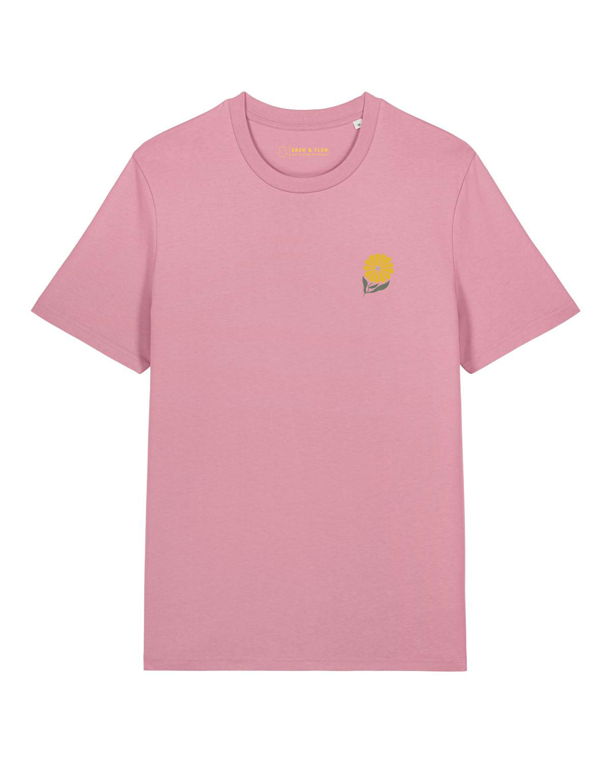 BIO T-SHIRT MIT BACKPRINT "DANDELION."