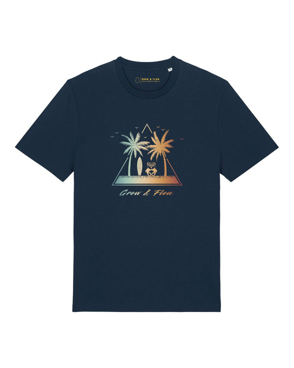 BIO T-SHIRT "PANDA.BEACH.RETRO."