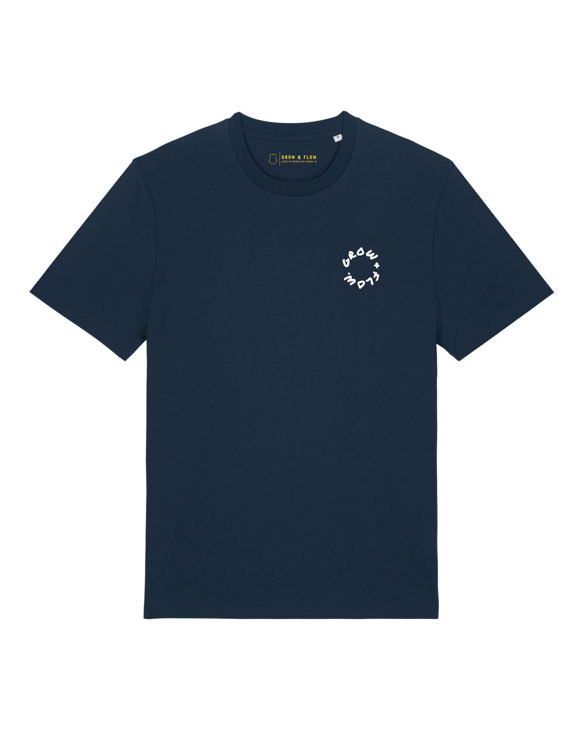 BIO T-SHIRT MIT BACKPRINT "SERVUSLA 2.0."