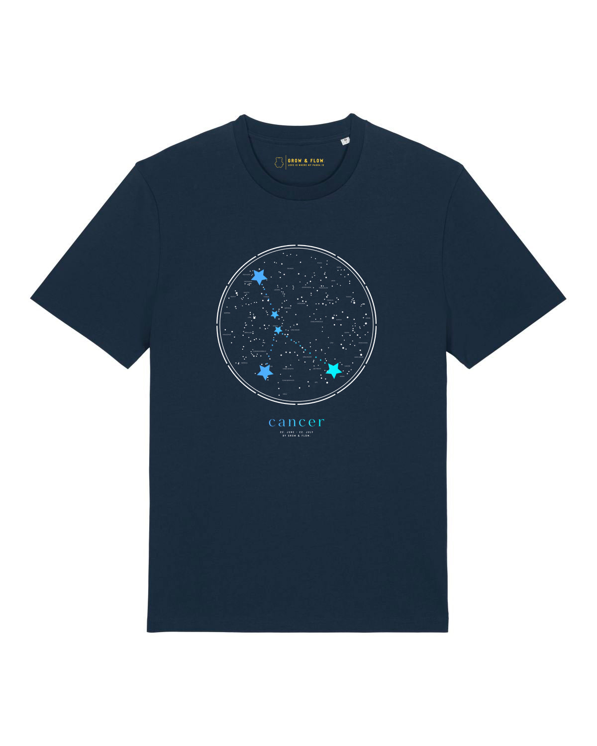 BIO T-SHIRT GENDERNEUTRAL. "KREBS."