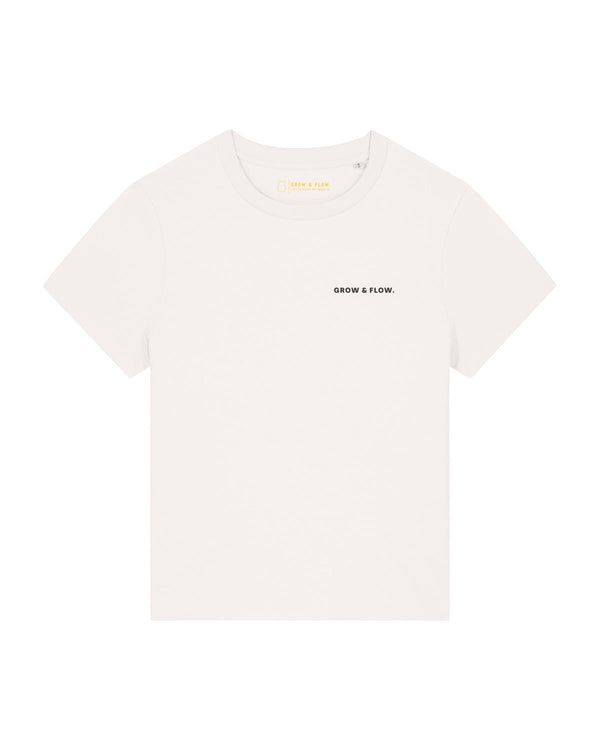 BIO T-SHIRT WITH BACKPRINT "SUNSOUL."
