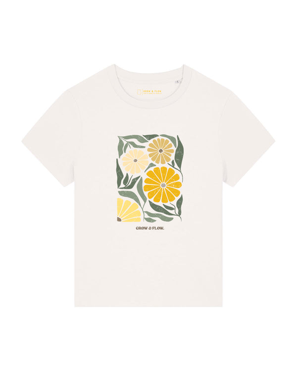 BIO T-SHIRT "FLOWERS."