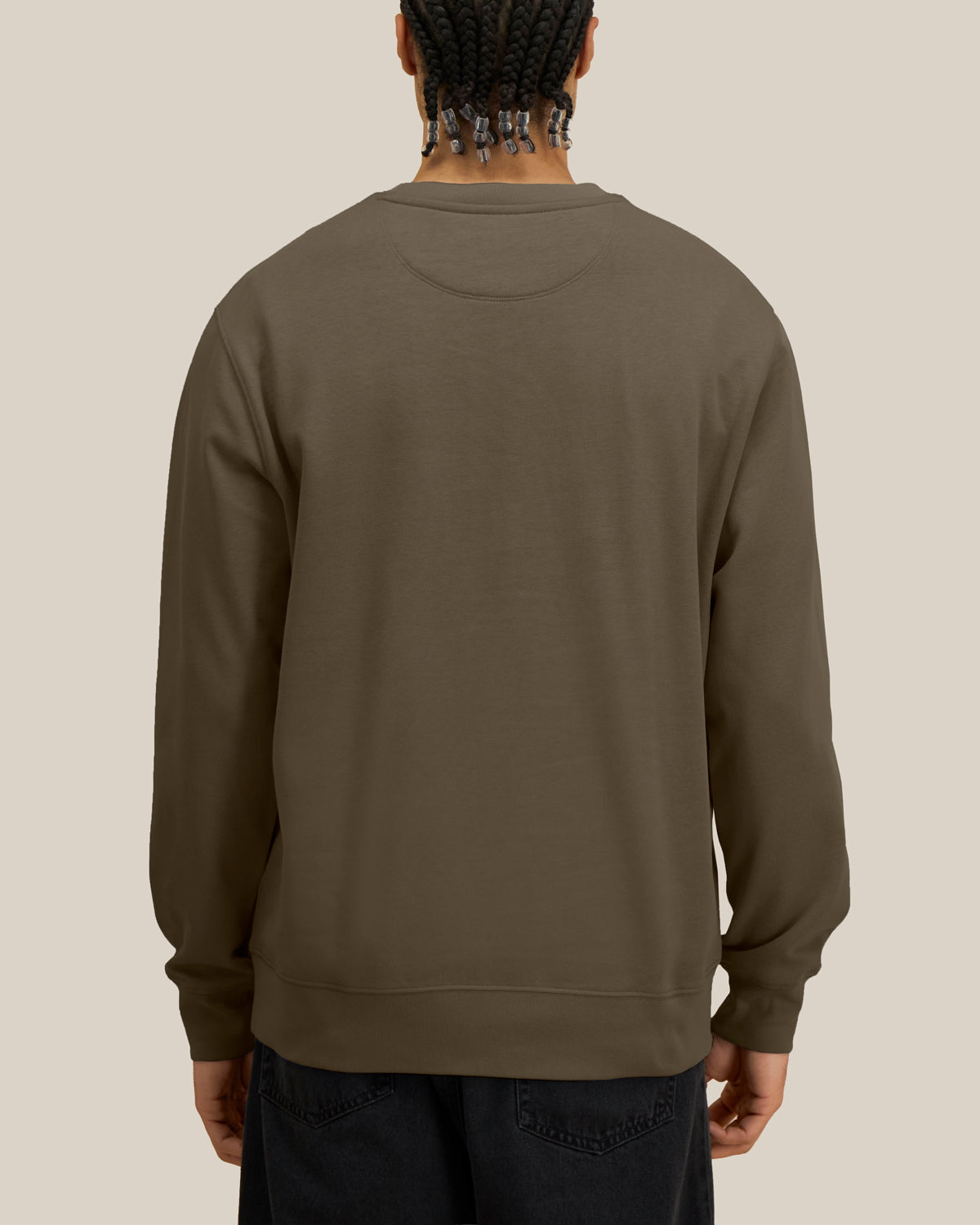 BIO CREWNECK-SWEATSHIRT "GROW & FLOW.