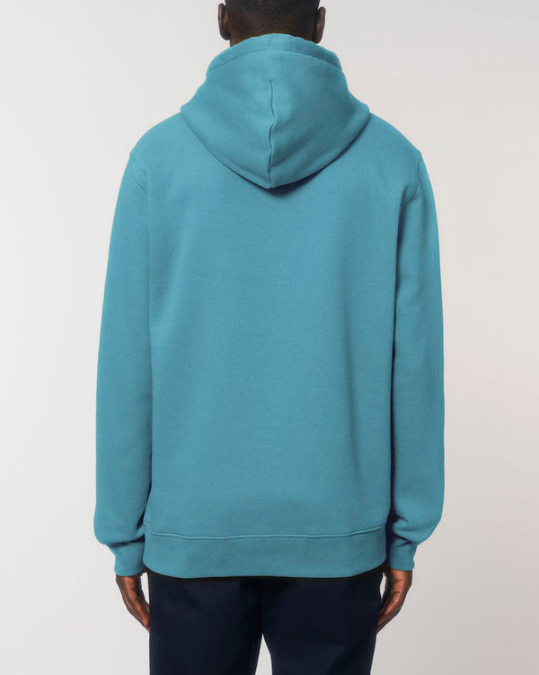 BIO HOODIE "HORIZON. SIGNED. ORANGE."