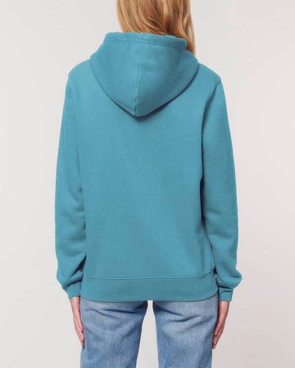 BIO HOODIE "HORIZON. SIGNED. ORANGE."