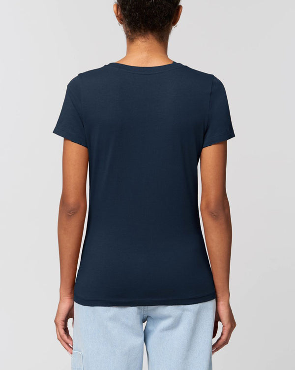 BIO-LADIES T-SHIRT ANLIEGEND "BUGSCHDABEN."