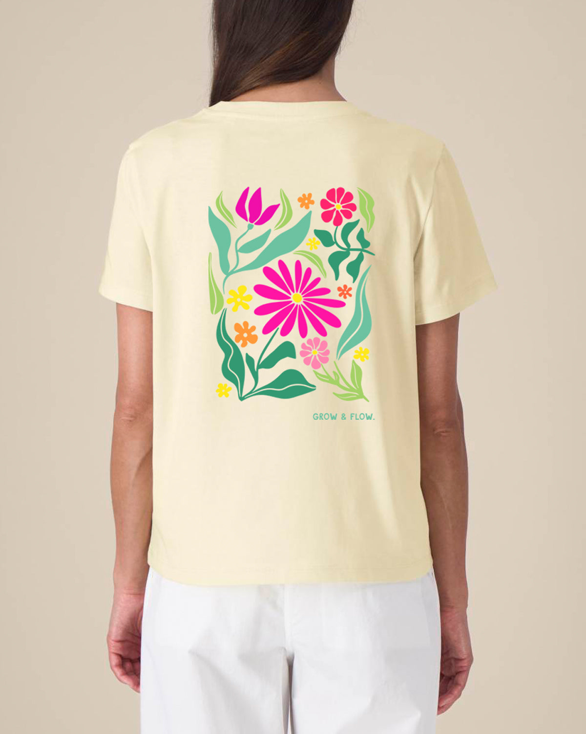 BIO T-SHIRT MIT BACKPRINT "MARTINI."