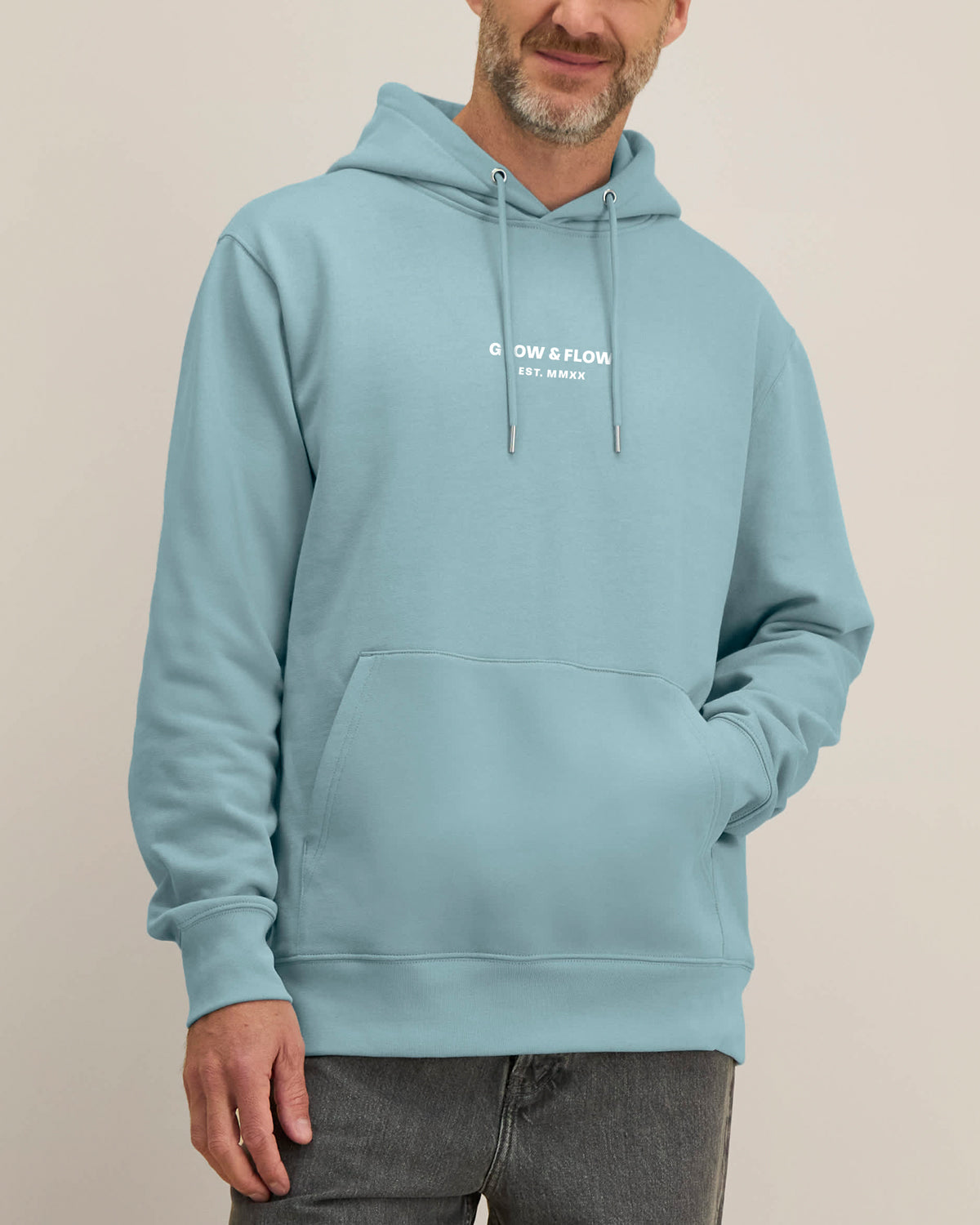 BIO HOODIE "GROW & FLOW."
