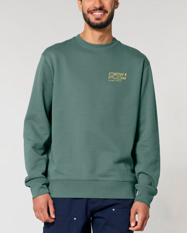 BIO CREWNECK-SWEATSHIRT "WARPED."