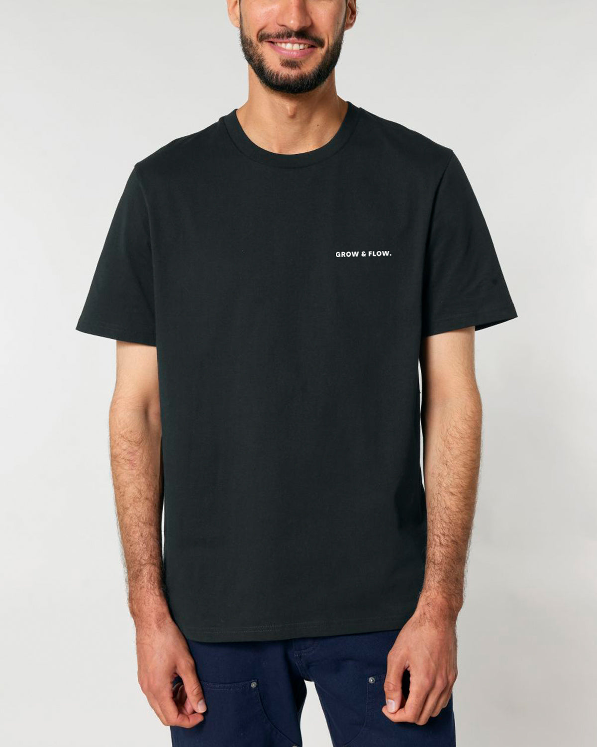 BIO T-SHIRT MIT BACKPRINT "SUNSOUL."