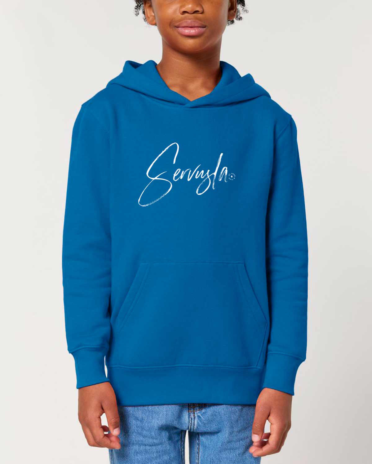 BIO-KINDER HOODIE "SERVUSLA."