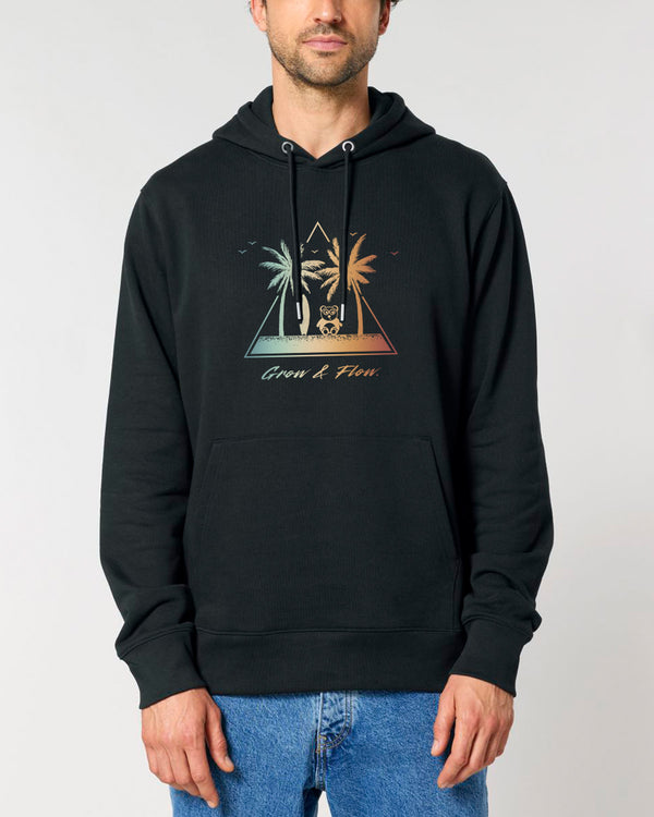 BIO HOODIE "PANDA.BEACH.RETRO."