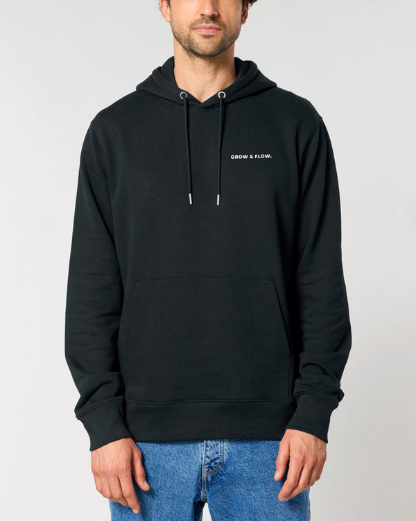 BIO HOODIE WITH BACKPRINT "SUNSOUL."