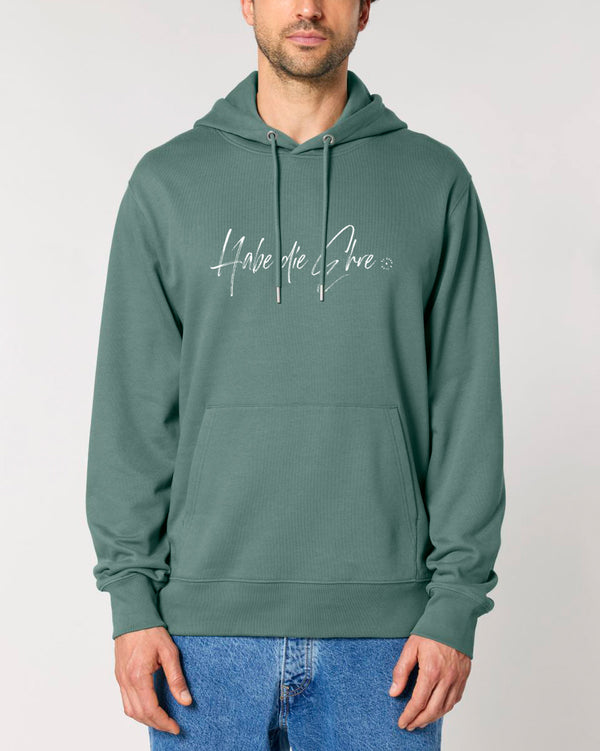 BIO HOODIE  "HABE DIE EHRE."