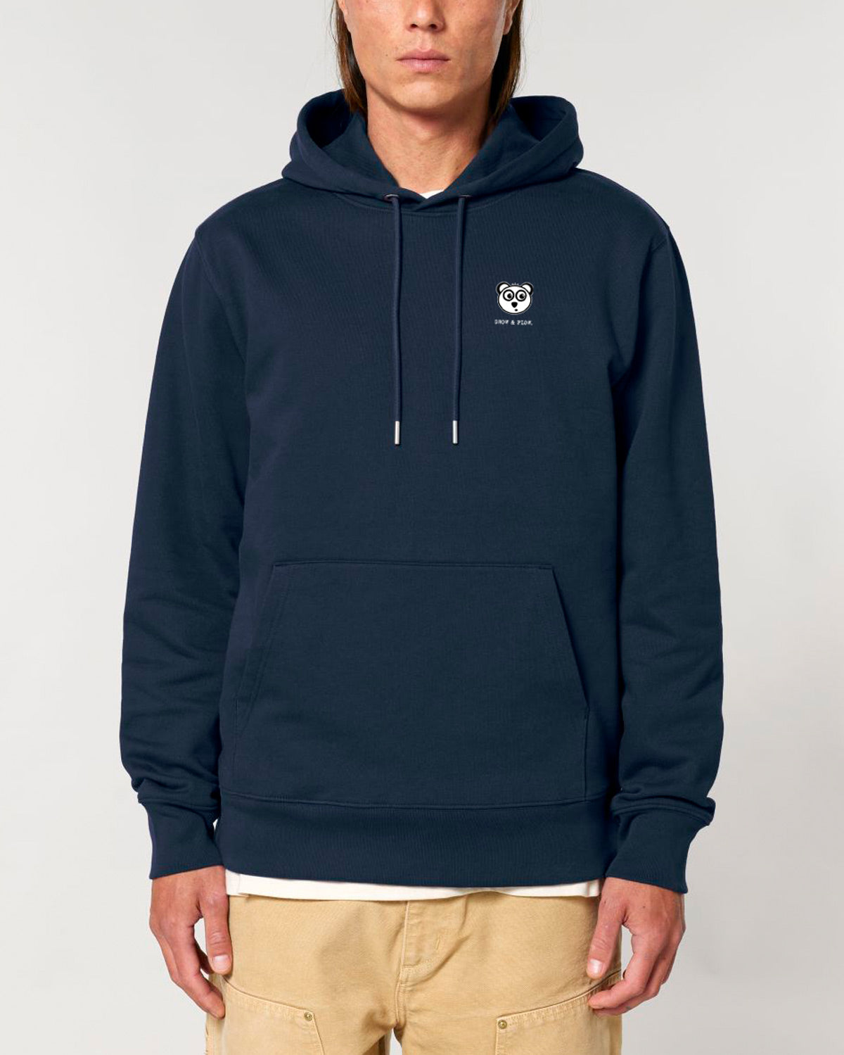 BIO HOODIE "PURE.PANDA.HEAD."