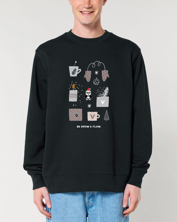 BIO CREWNECK-SWEATSHIRT "X-MAS."