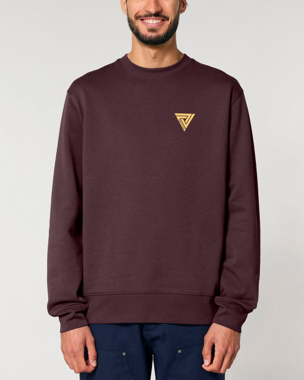 BIO CREWNECK-SWEATSHIRT "TRIQUETROUS."