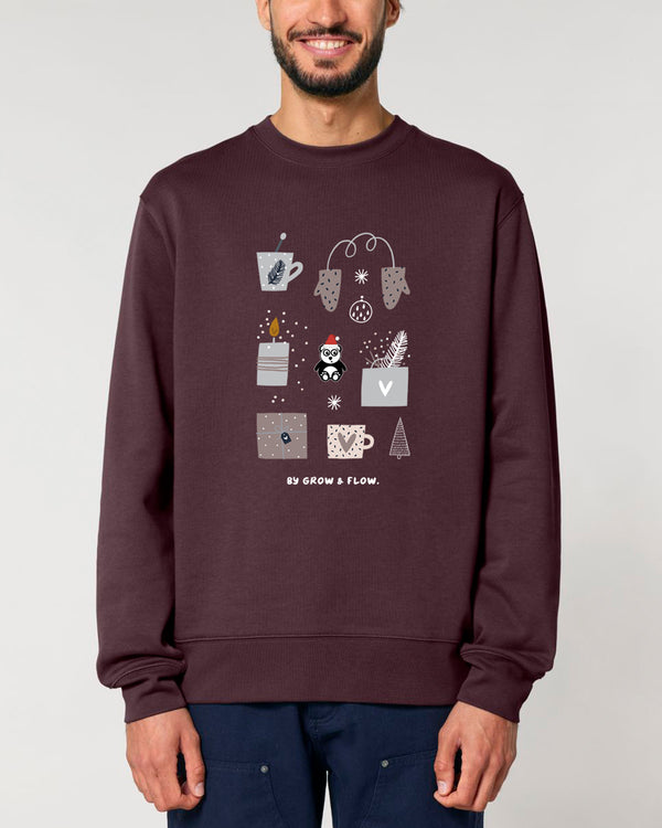 BIO CREWNECK-SWEATSHIRT "X-MAS."