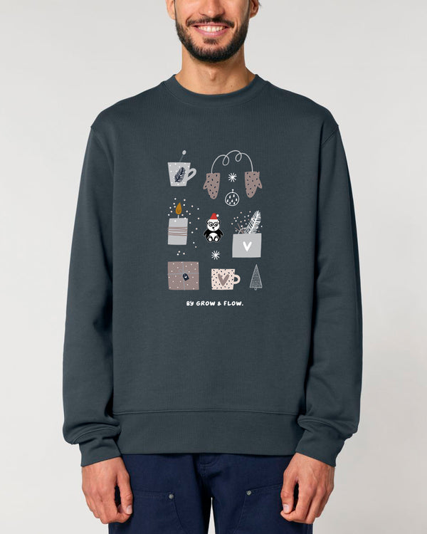 BIO CREWNECK-SWEATSHIRT "X-MAS."