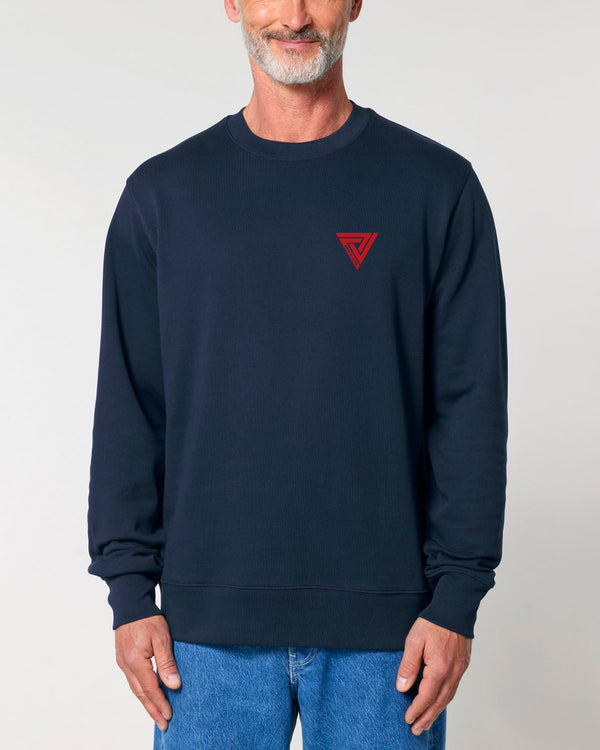 BIO CREWNECK-SWEATSHIRT "TRIQUETROUS."