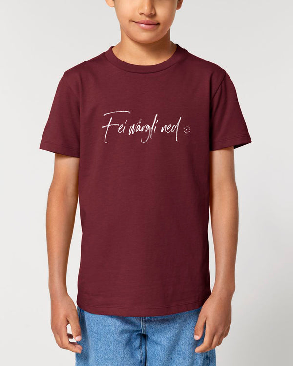 BIO-KIDS T-SHIRT "WÄRGLI."