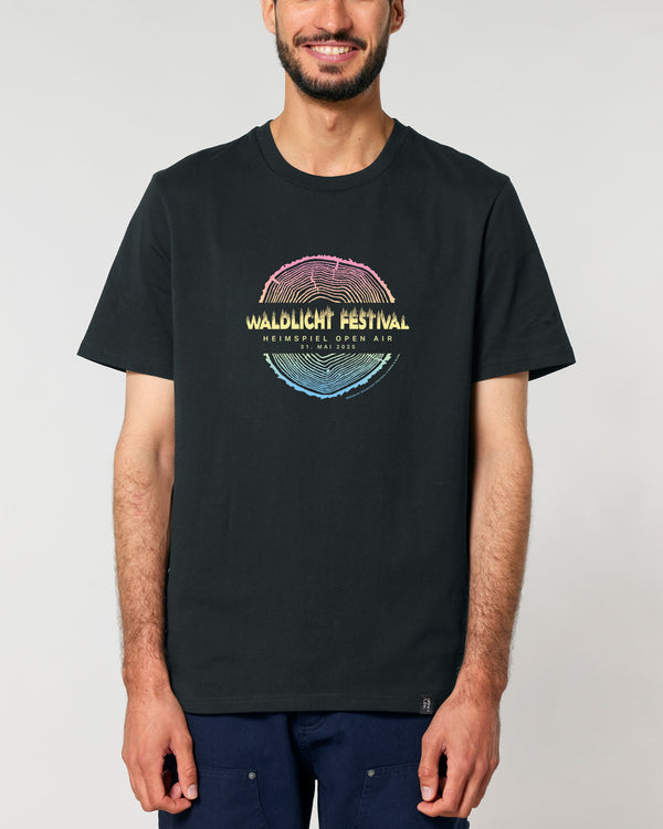 WALDLICHT FESTIVAL 2025 SPARSET MIT OFFIZIELLEM T-SHIRT GENDERNEUTRAL.