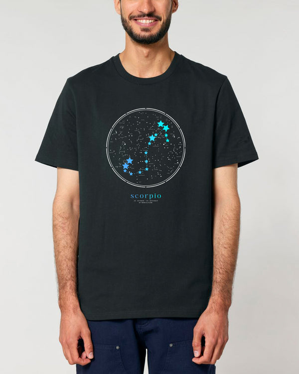BIO T-SHIRT GENDERNEUTRAL. "SKORPION."