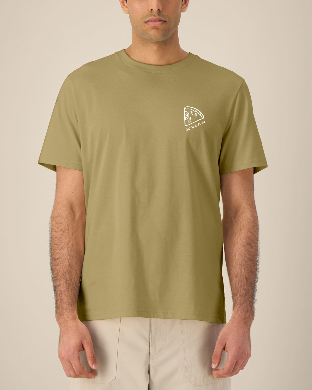 BIO T-SHIRT MIT BACKPRINT "CIAO ITALIA."