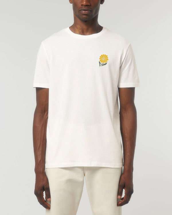BIO T-SHIRT WITH BACKPRINT "DANDELION."