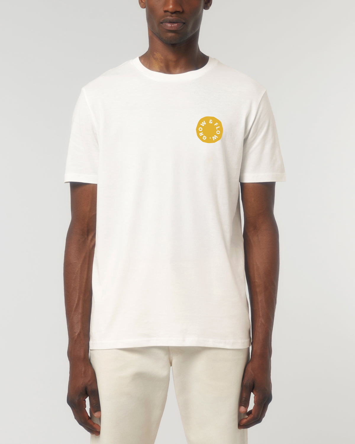 BIO T-SHIRT MIT BACKPRINT "WAVES."